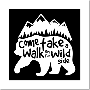 Let's take a walk on the wild side Posters and Art